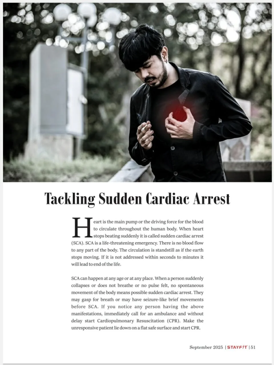 The Silent Threat: Understanding and Tackling Sudden Cardiac Arrest